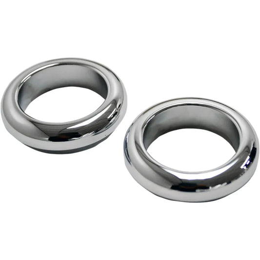 Fork Dust Covers - 39 mm - Chrome