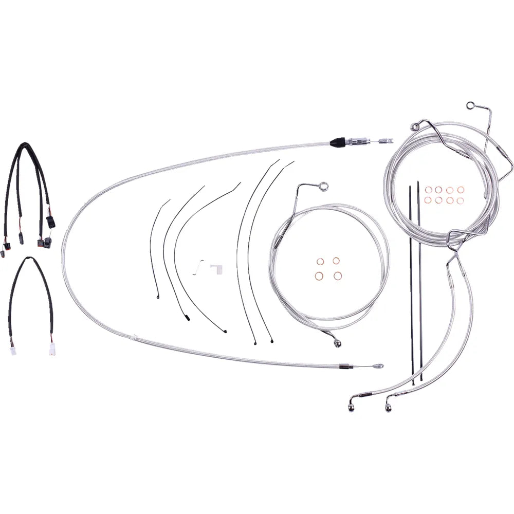 Kit de instalación de manillar de diseñador Sterling Chromite II® - Kit de instalación de manillar de diseñador Sterling Chromite II® - 12"-14" - FLTR '21-'23