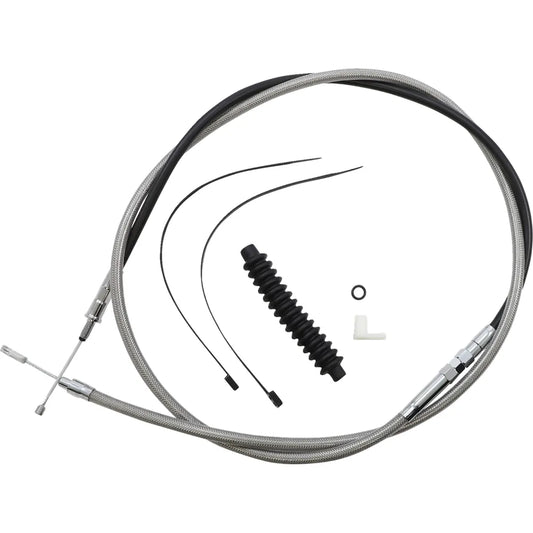 Kit de instalación de manillar XR - Kit de instalación de manillar XR - Perchas para monos de 12"-14" - FLHR '21-'22 - Acero inoxidable/cromo