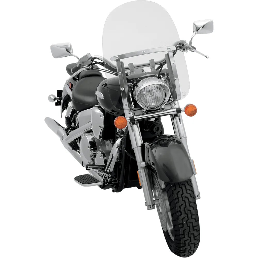Memphis Slim Windshield - 17" - 9" Headlight Cut - Solar