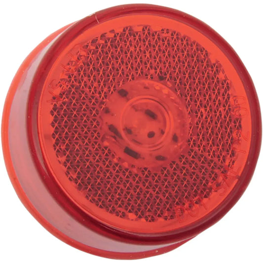 2" Round LED Light - Red