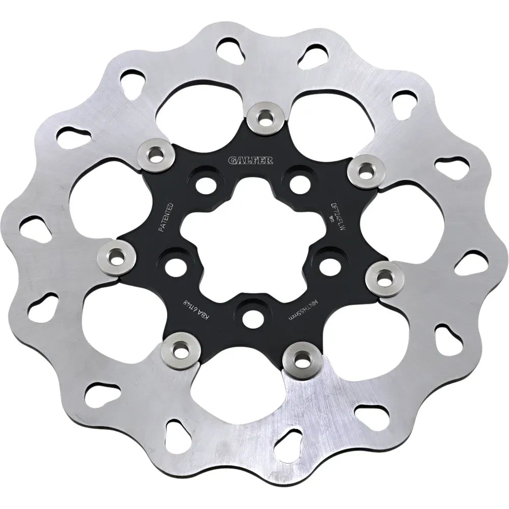 Disco rotor de freno trasero Galfer Black Carrier
