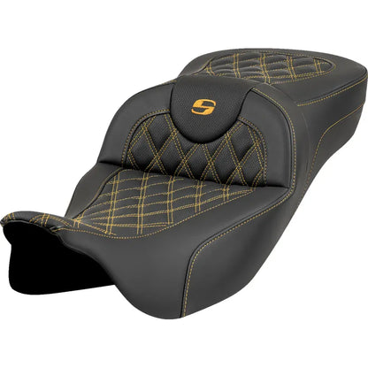 Asiento de alcance extendido Roadsofa™ - Asiento de alcance extendido Roadsofa™ - Costura de celosía - Costura dorada - sin respaldo - FL '08-'23