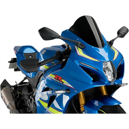 Parabrisas Z-Racing - Parabrisas de carrera - 11-1/4" - Negro - GSX-R