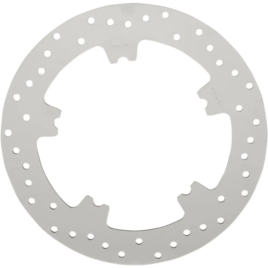 Drilled Brake Rotor - Front - 11.8" - Dyna/V-Rod