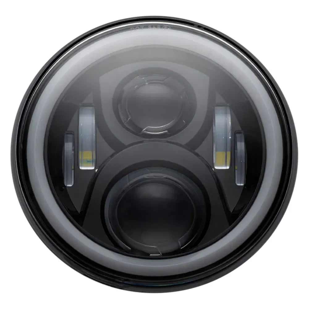 Headlamp - 7" - LED - Black