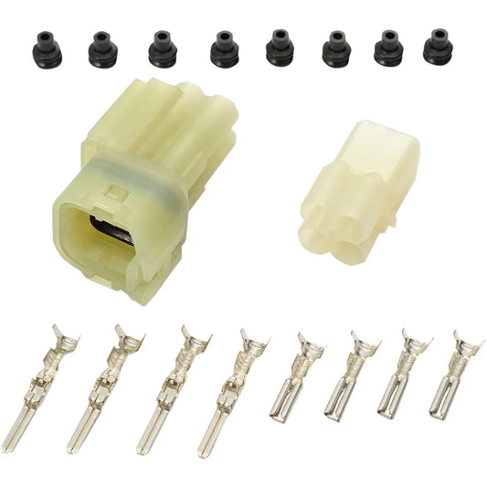 Multi-Conductor Electrical Connectors - Four-Pin - Water-Resistant