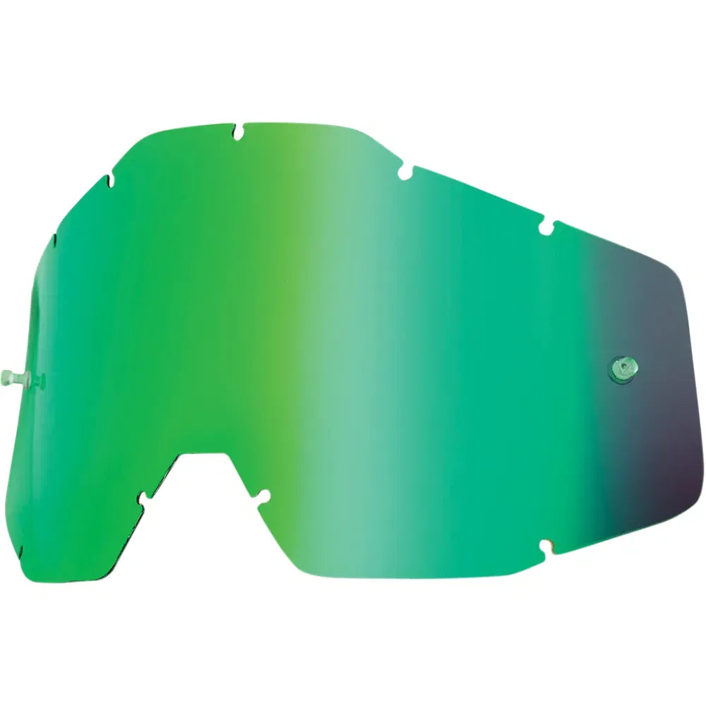 Accuri/Strata/Racecraft Lens - Green Mirror