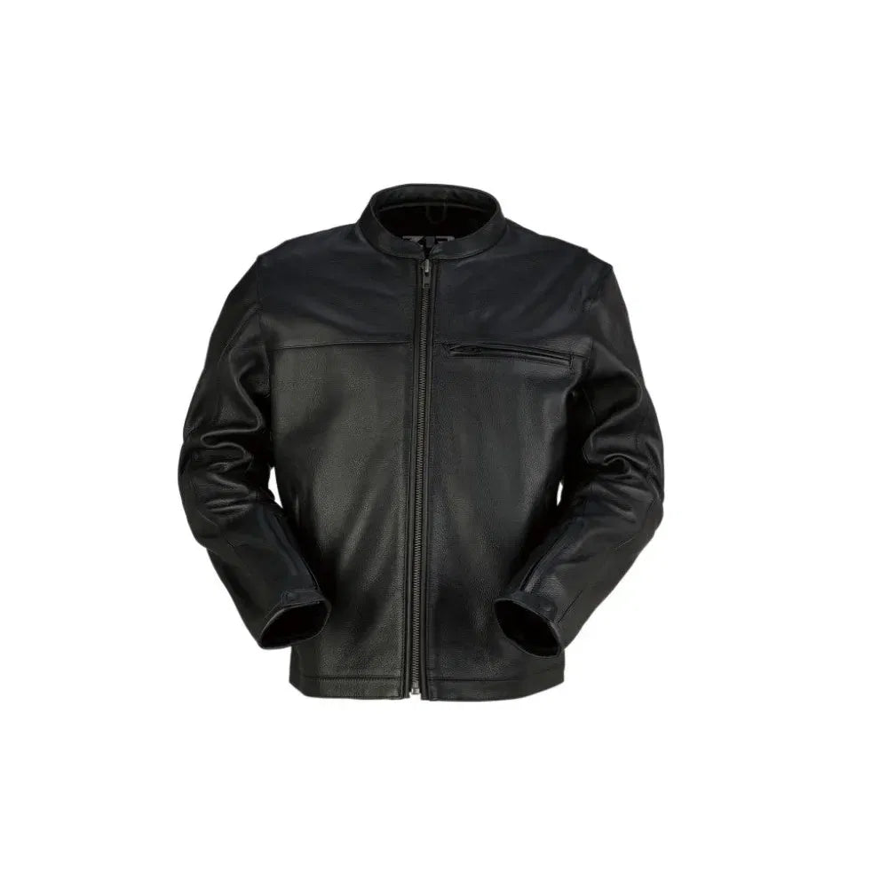 Chamarra Z1R de piel Munition - Negro