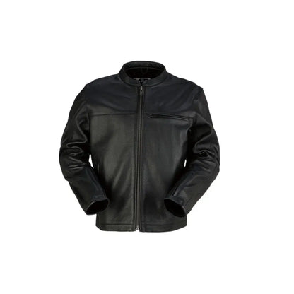 Chamarra Z1R de piel Munition - Negro