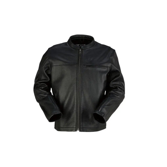 Chamarra Z1R de piel Munition - Negro