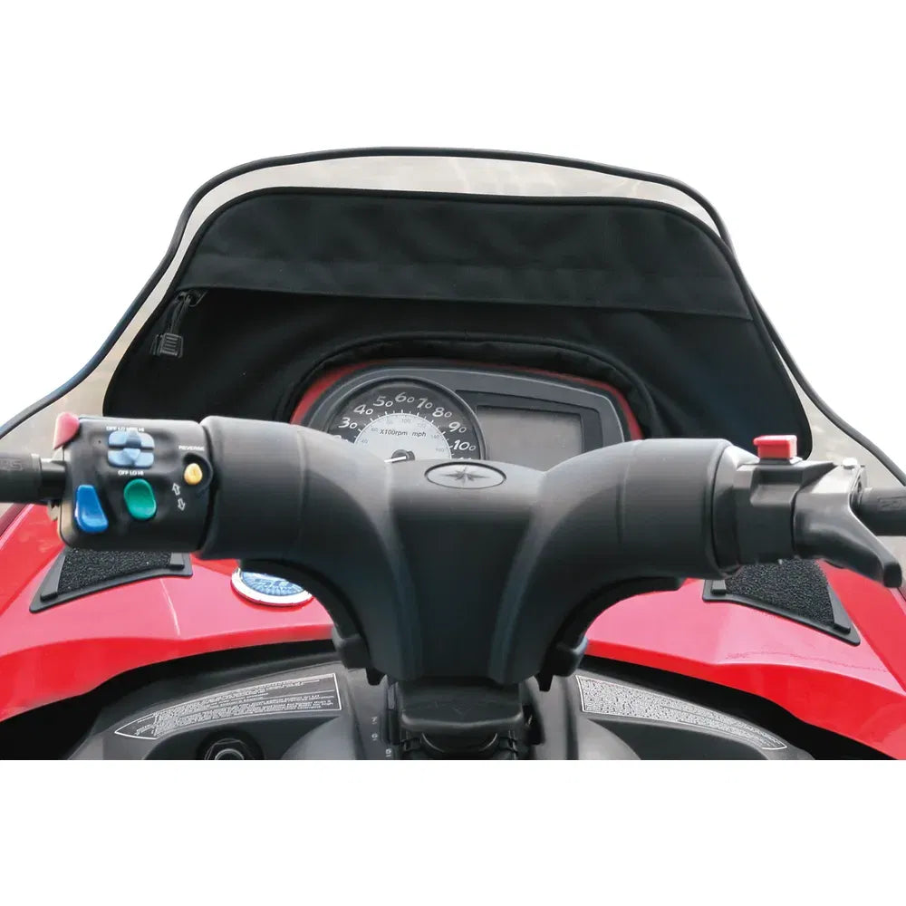 Polaris Snowmobile Windshield Bag - Black