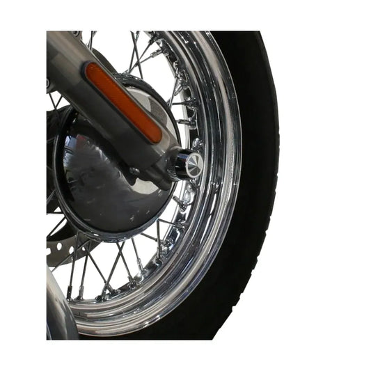 Axle Caps - Elite - Chrome - 1"