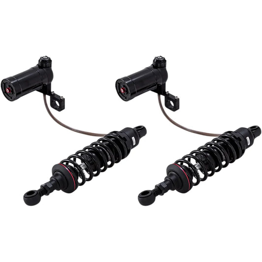 990 Series Shocks with Remote Reservoir - Black - Standard - 12"
