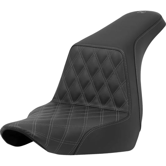 Asiento elevado con costura de celosía - Asiento elevado - Costura de celosía delantera - Costura gris - FXLR/FLSB '18-'24