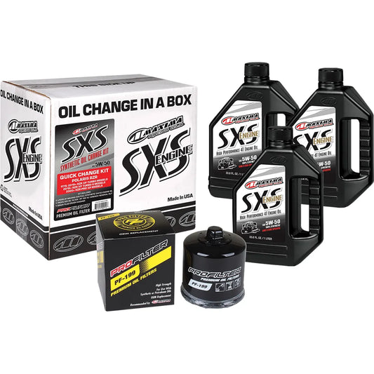 Kit cambio de aceite 5W-50 Polaris Turbo 2019 a 2021