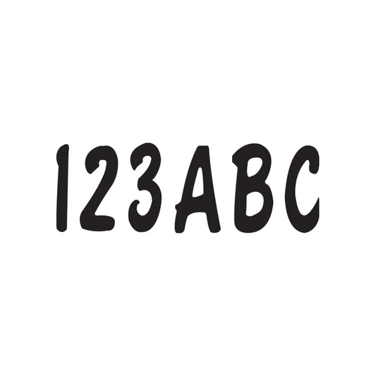 I.D. Sticker Kit - 200 Series - Black