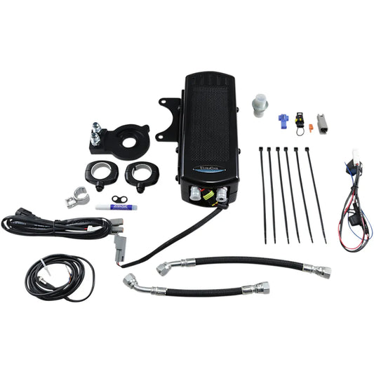 Oil Cooler Kit - Gloss Black - Side Mount - Sportster04029477
