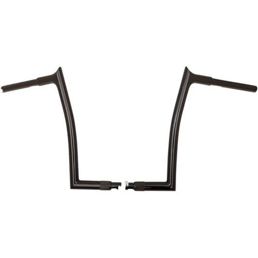 Black 14" Pointed Top Handlebar