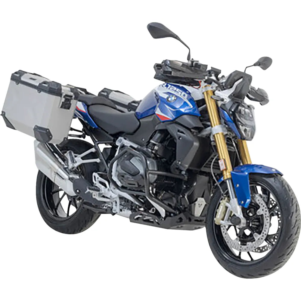 TRAX ADV Aluminum Case System - Silver - BMW R 1200/1250 R '14-'24