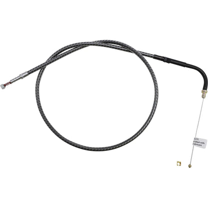 Cable trenzado de ralentí/acelerador KARBONFIBR - Cable de ralentí trenzado KARBONFIBR - 30-3/4"