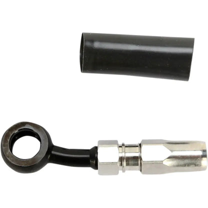 BYO® Banjo para construir tu propio con accesorio - Freno de banjo BYO - 10 mm - 15° - Giro de 90° - Negro