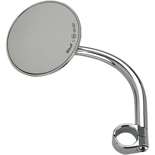 Mirror w/mount - Round - Chrome