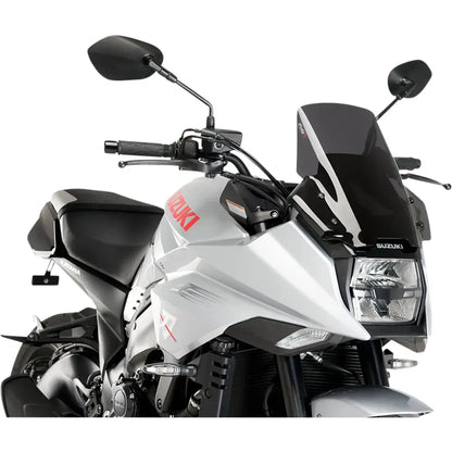 Cúpula Z-Racing - Cúpula de carrera - 13" - Ahumado oscuro - YZF-R3