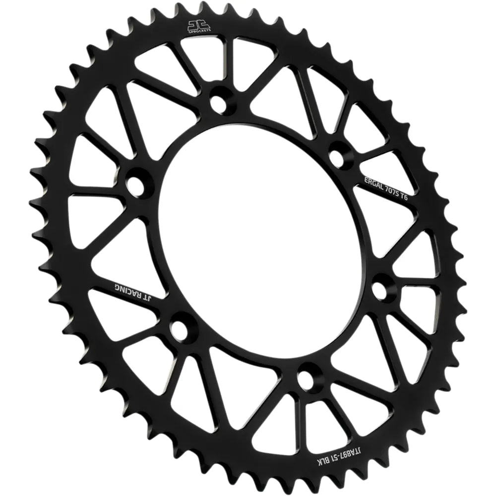 Rear Sprocket - Black - 51-Tooth