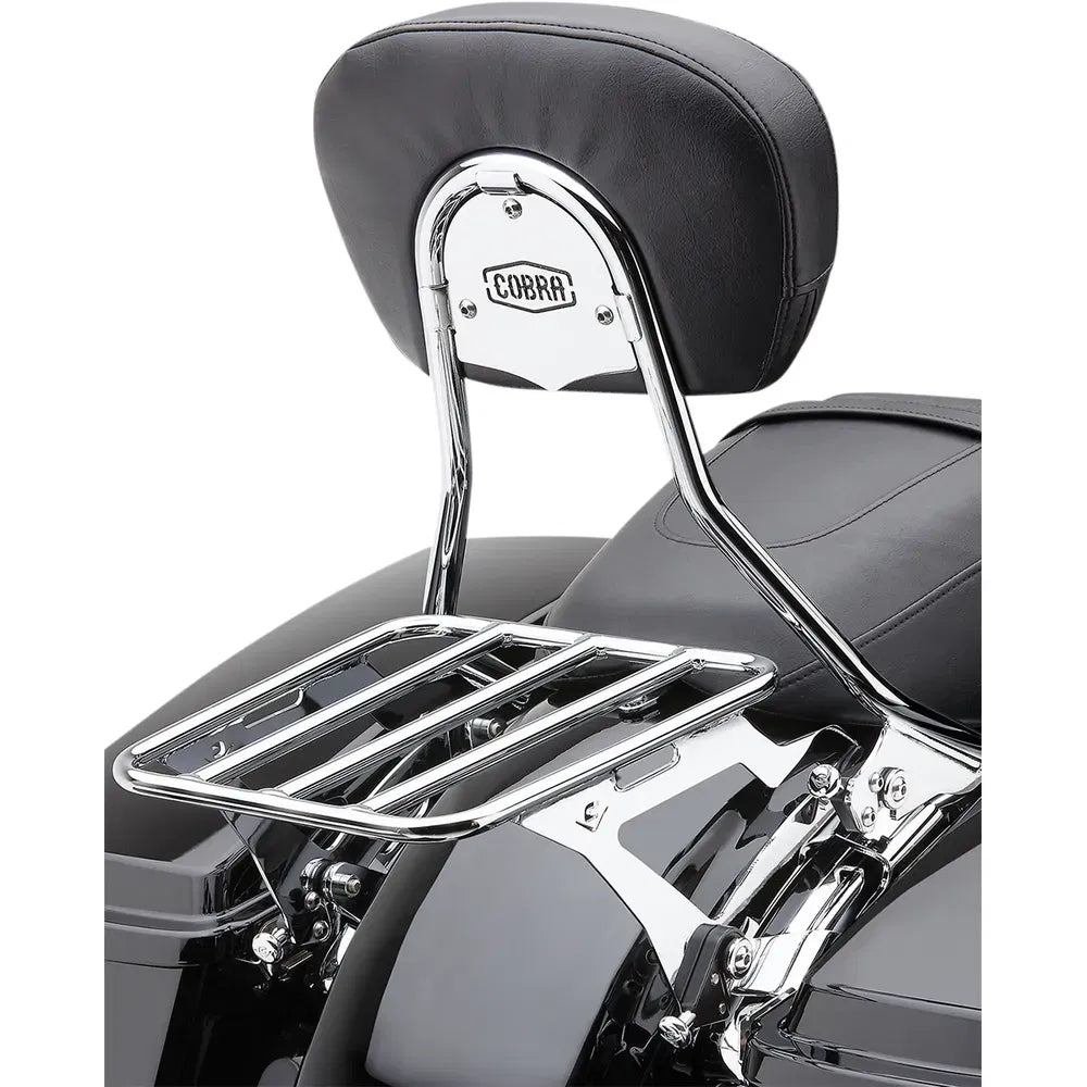 Respaldo Pasajero Desmontable Cromo Cobra9010