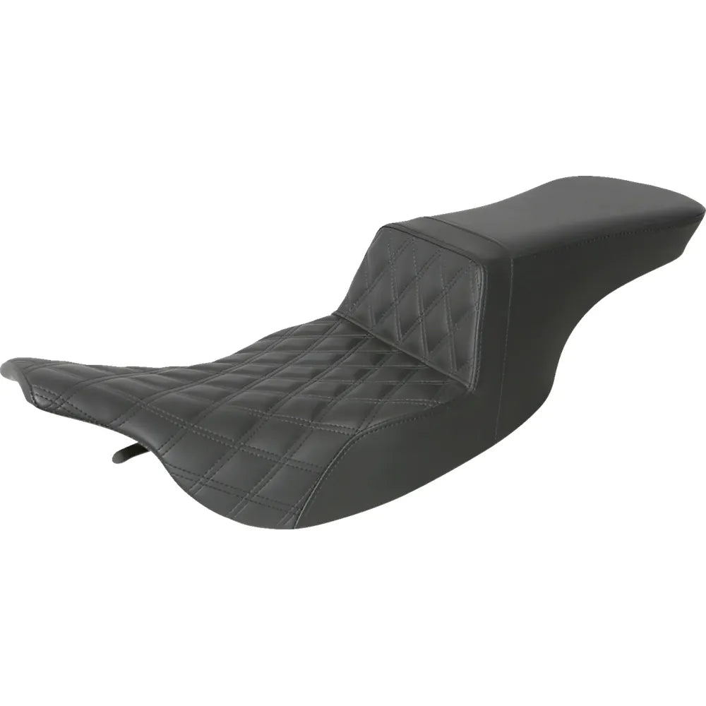Asiento subido Tour - Asiento subido Tour - Costura de celosía delantera - Negro - FL '97-'07