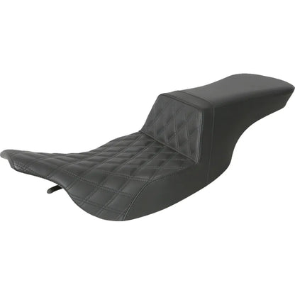Asiento subido Tour - Asiento subido Tour - Costura de celosía delantera - Negro - FL '97-'07
