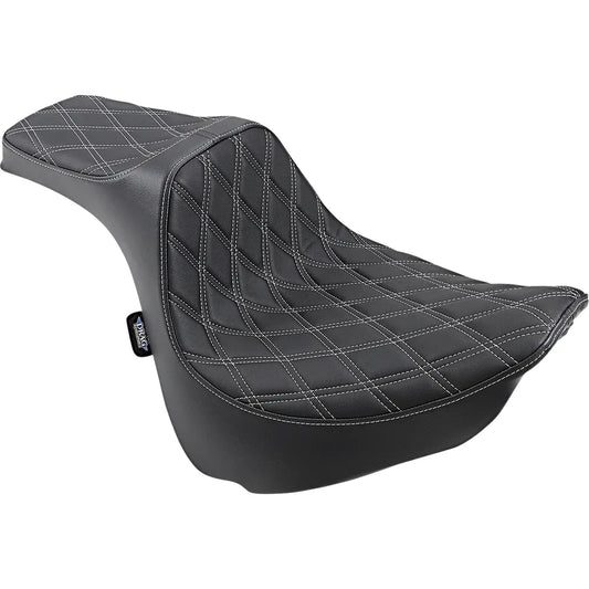 Predator III Seat - Double Diamond - Silver Stitched - FXFB