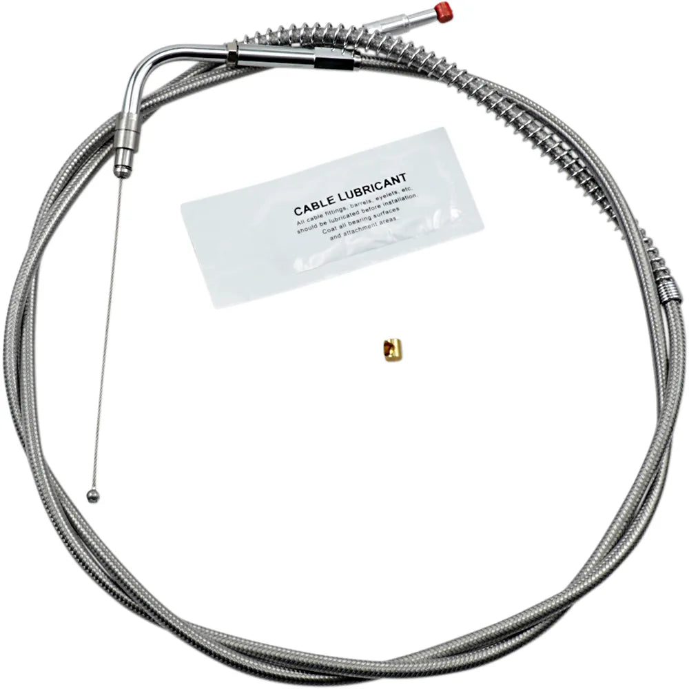 Chicote Acelerador Barnett Acero Inoxidable Extendido 12"57084