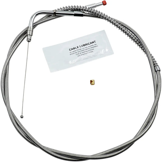 Chicote Acelerador Barnett Acero Inoxidable Extendido 12"57084
