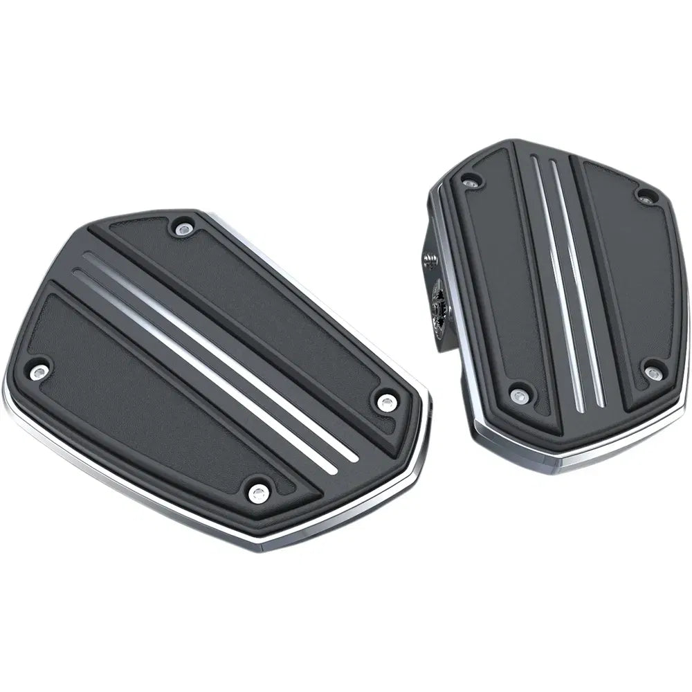 Planchas de riel doble - Cromo