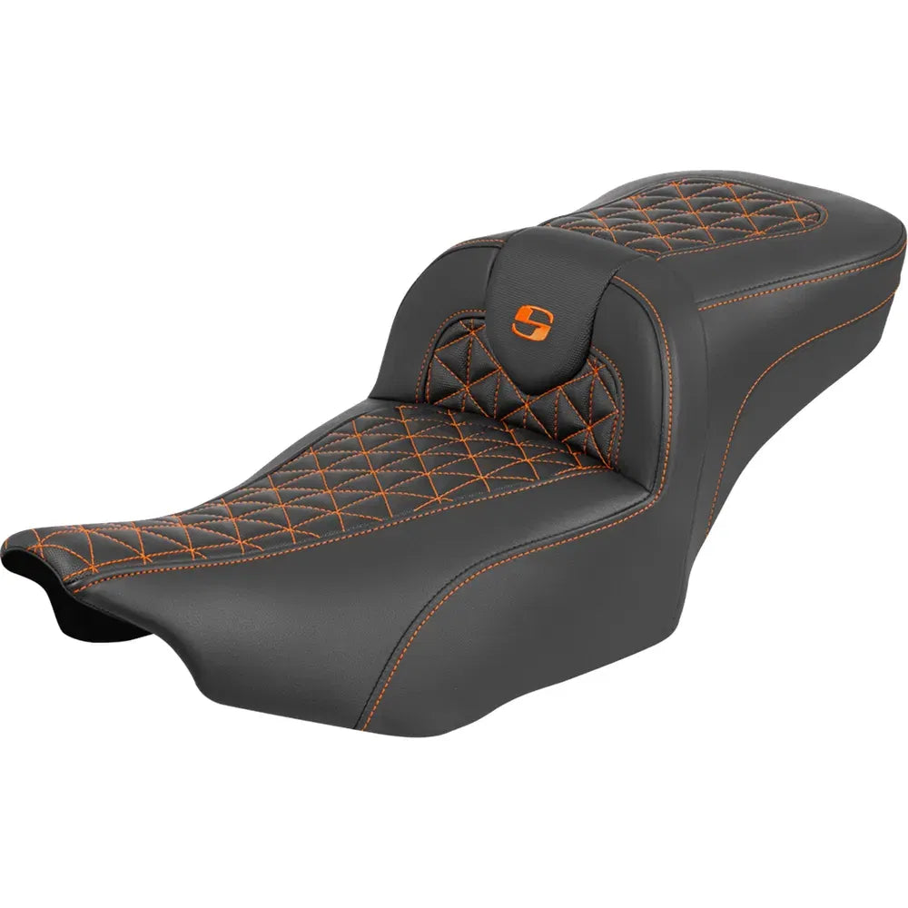 Asiento de alcance extendido Roadsofa™ - Asiento de alcance extendido Roadsofa™ - sin respaldo - Costura naranja - FLH/FLT '23-'25