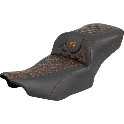 Asiento de alcance extendido Roadsofa™ - Asiento de alcance extendido Roadsofa™ - sin respaldo - Costura naranja - FLH/FLT '23-'25