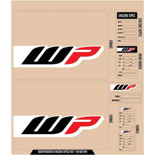 WP Decal Kit - Black
