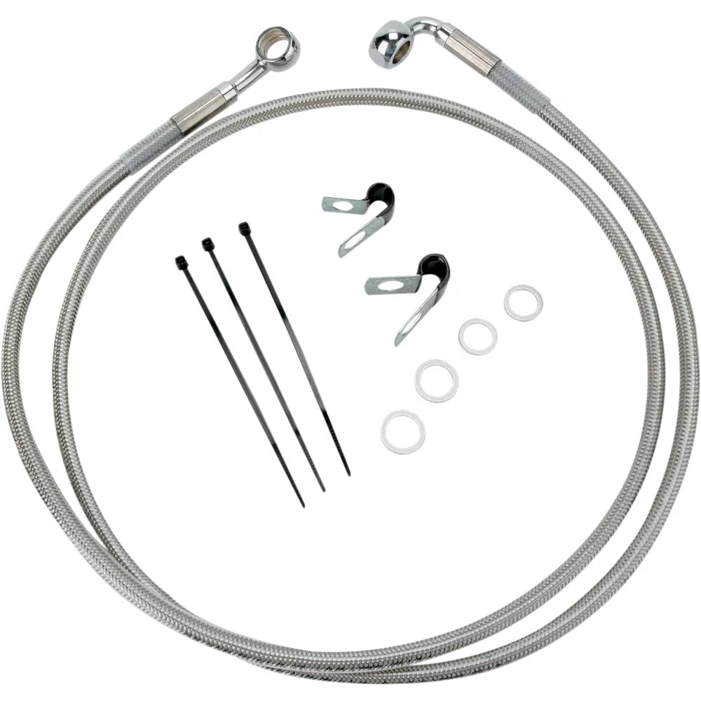 Línea de Freno Delantero de 10" de Acero Inoxidable