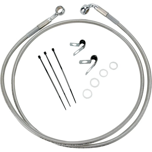 Línea de Freno Delantero de 10" de Acero Inoxidable