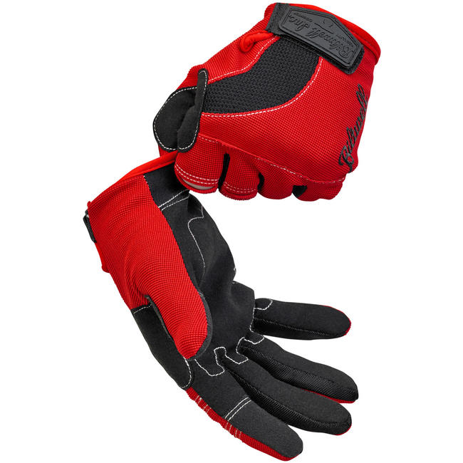 Guantes Biltwell Moto - rojos/negro/blanco