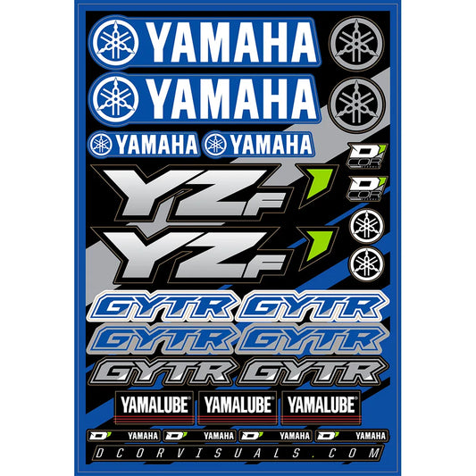 Decal Sheet - Yamaha YZP