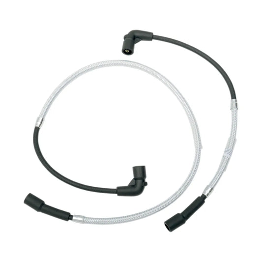 Cable de bujía trenzado - Cables de bujía - Cromita esterlina - FLHT