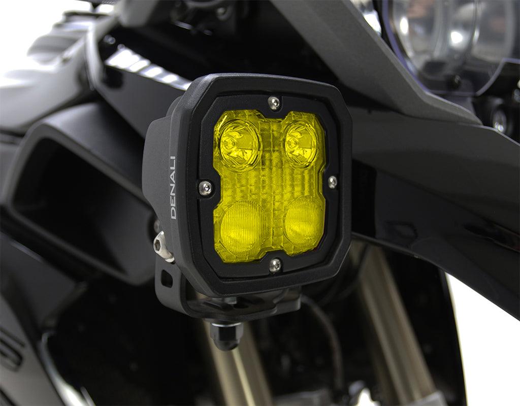 Kit de lentes TriOptic™ para luces LED D4 - ámbar o amarillo selectivo