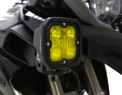 Kit de lentes TriOptic™ para luces LED D4 - ámbar o amarillo selectivo