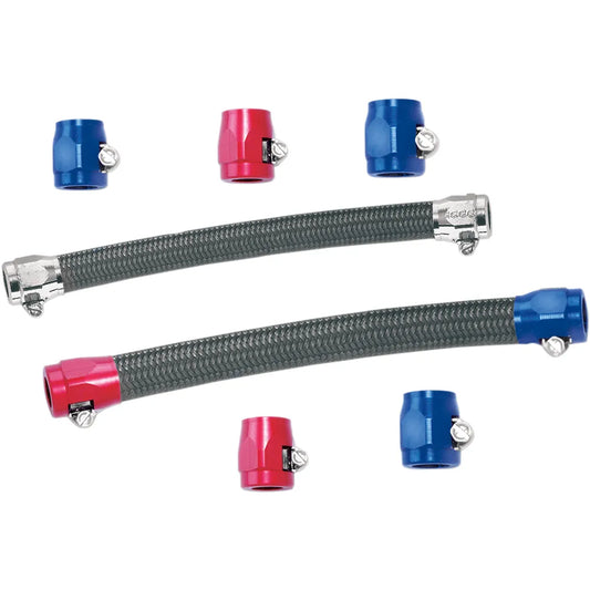 Hose Finisher - 1/4" - Chrome