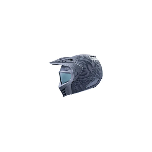 Casco Icon Elsinore Darkgard - Negro