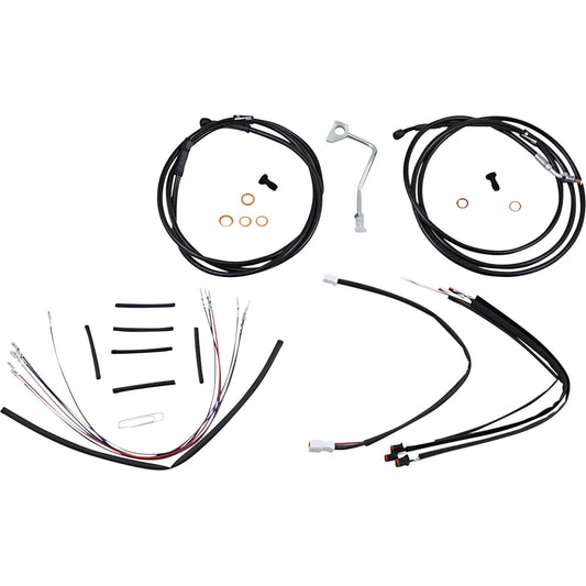 Juego de Controles ABS Cuelga Monos 14" Burly Brand63210