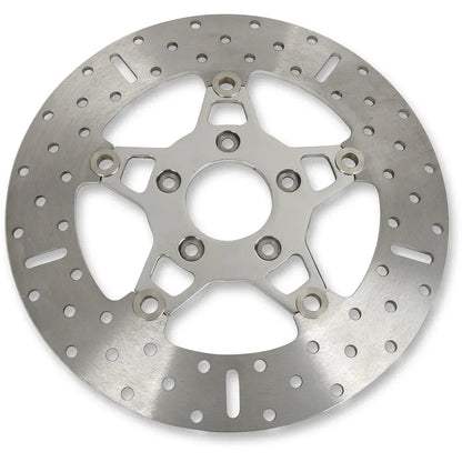 Rotor de freno delantero de acero inoxidable serie FSD para Big Twins - Rotor de freno - Soporte pulido